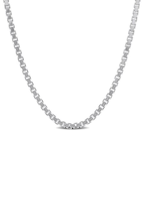 Box Link Chain Necklace, 1.50mm