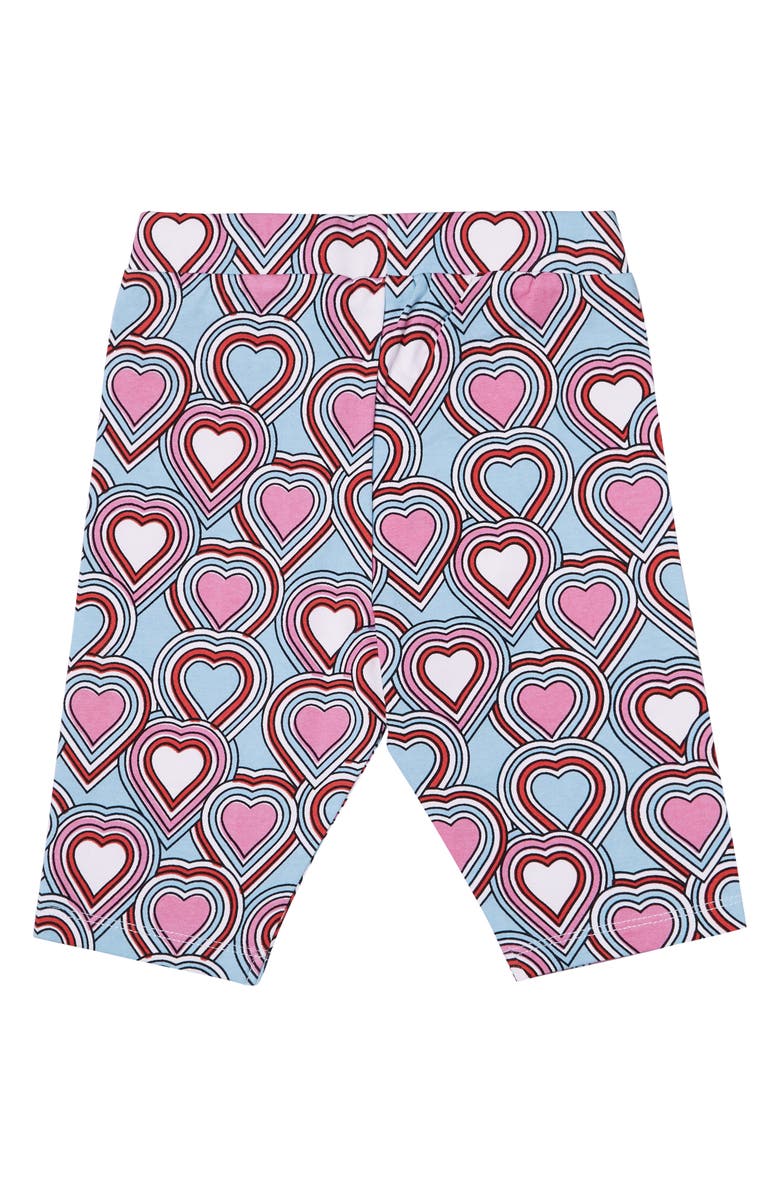 art & eden Jada Organic Cotton Blend Bike Shorts, Alternate, color, 