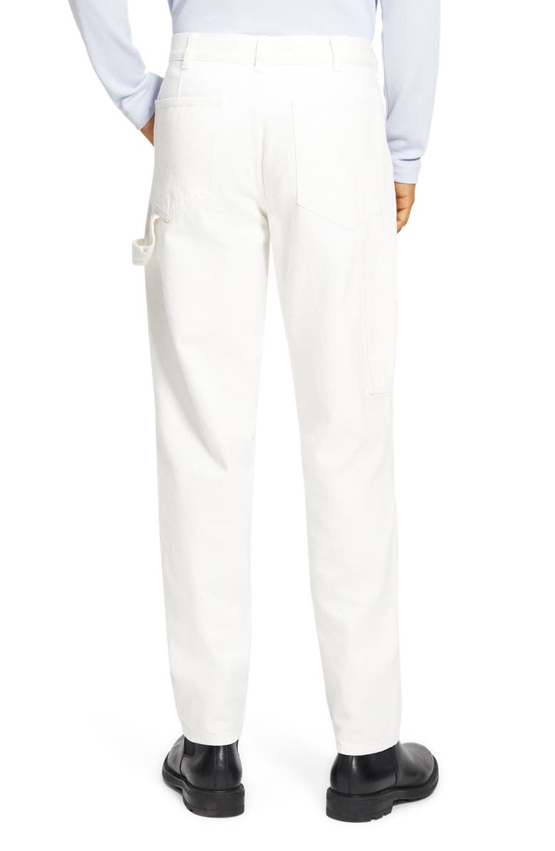 Theory Straight Leg Carpenter Jeans, Alternate, color, Soft White