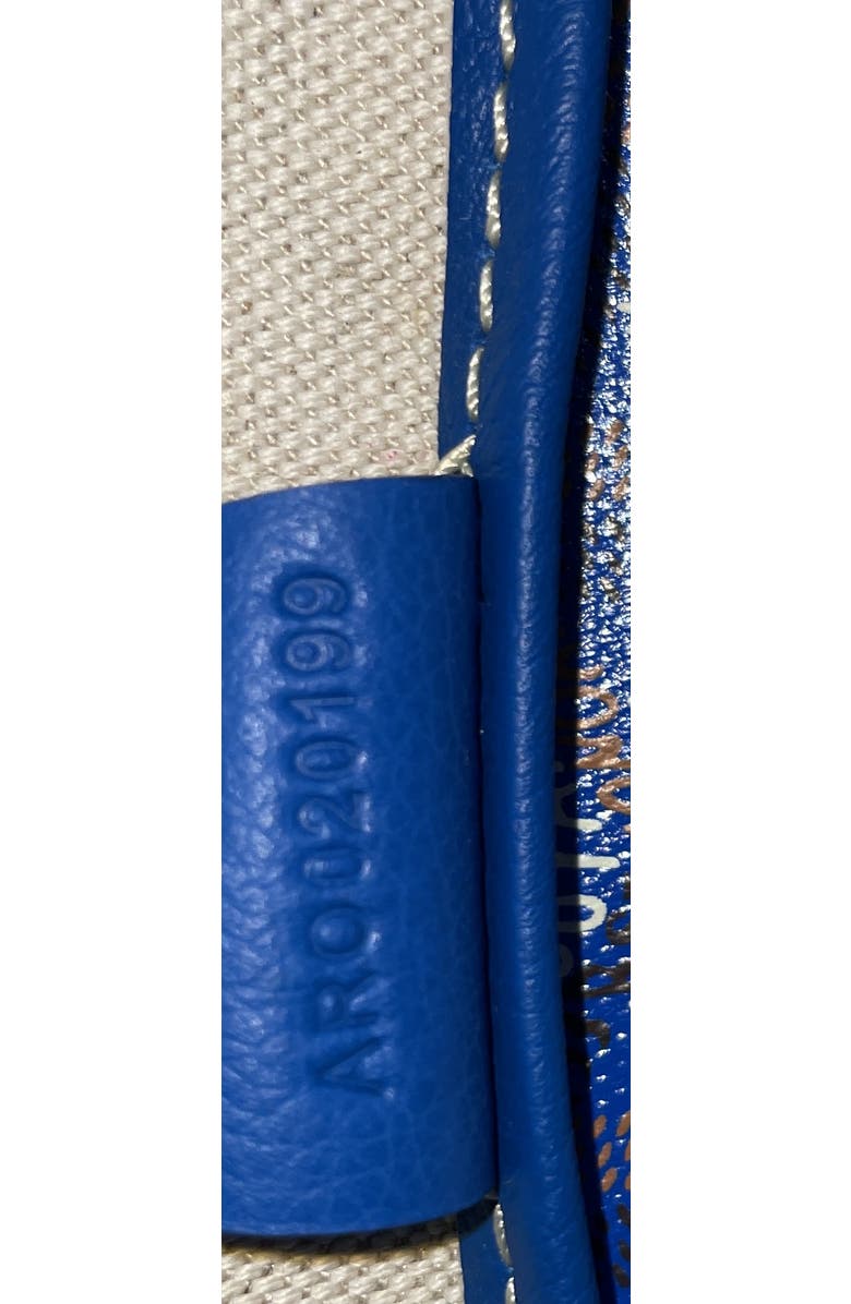 Pre-Owned Goyard Artois Tote Coated Canvas MM, Alternate, color, Blue