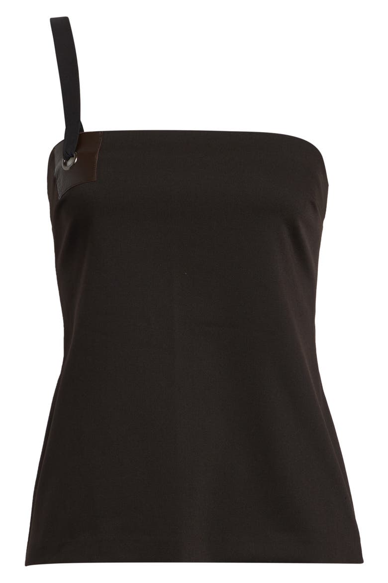 Lali One-Shoulder Tank, Alternate, color, 326 - BROWN
