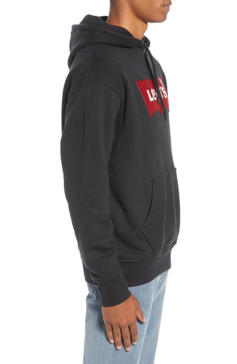Levi's<sup>®</sup> Logo Hoodie, Alternate, color, 