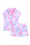 Kids' Barbie<sup>®</sup> Floral Two-Piece Pajamas