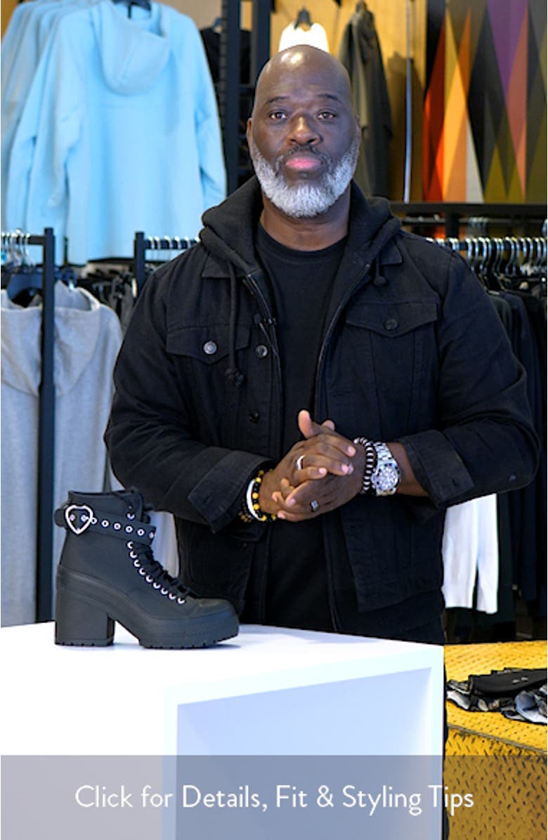 Gender Inclusive Chuck 70 De Luxe Block Heel Platform High Top Sneaker, sales video thumbnail