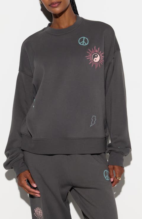 Good Vibes Roam Cotton Blend Sweatshirt