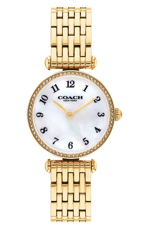 Cary Crystal Bracelet Watch