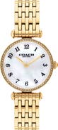 COACH Cary Crystal Bracelet Watch
