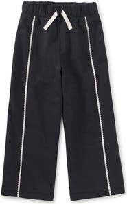 Tea Collection Lace Trim Track Pants