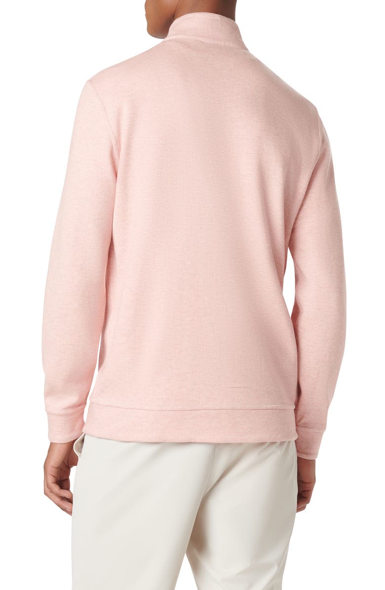 Bugatchi Reversible Knit Jacket, Alternate, color, Salmon