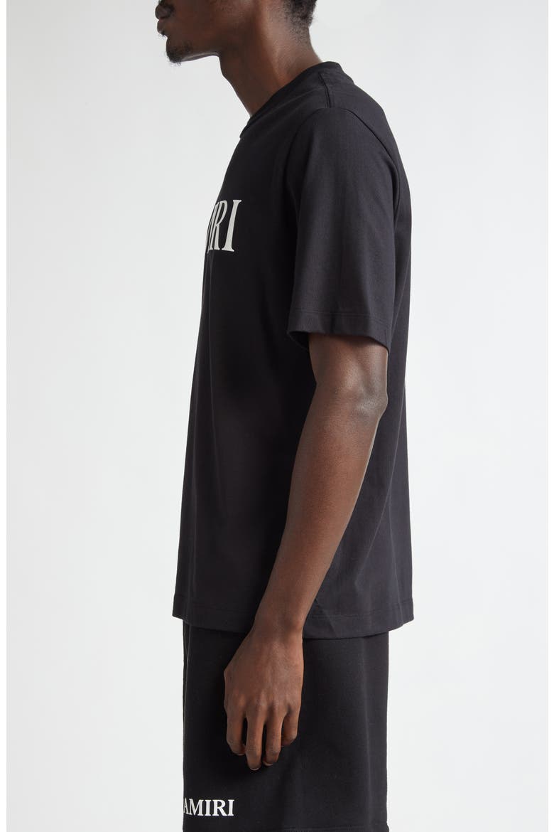 Core Logo Graphic T-Shirt, Alternate, color, BLACK