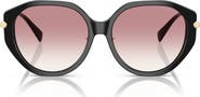 Michael Kors Jinan 56mm Gradient Irregular Sunglasses