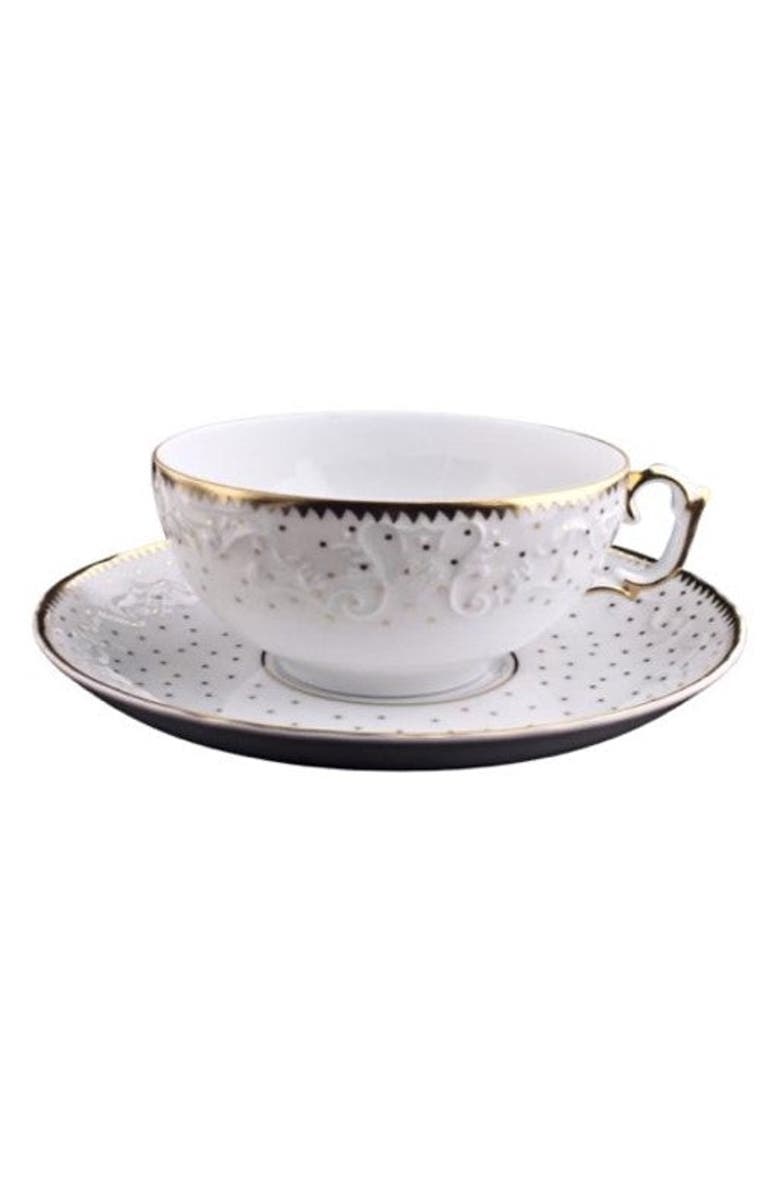 Anna Weatherley Simply Anna Tea Cup, Main, color, Polka Dot