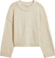 CITY BLUES Crop Sweater