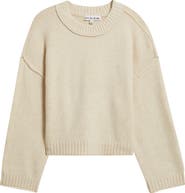 CITY BLUES Crop Sweater