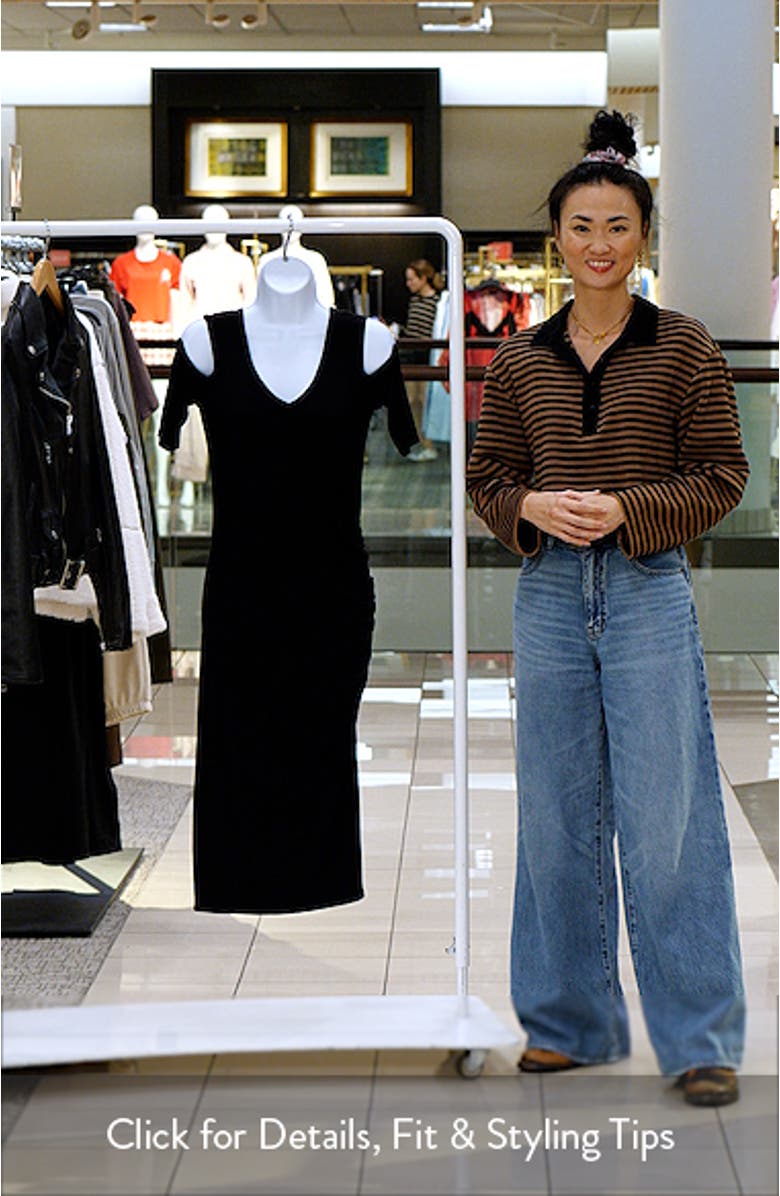 Jake Cold Shoulder Midi Dress, sales video thumbnail