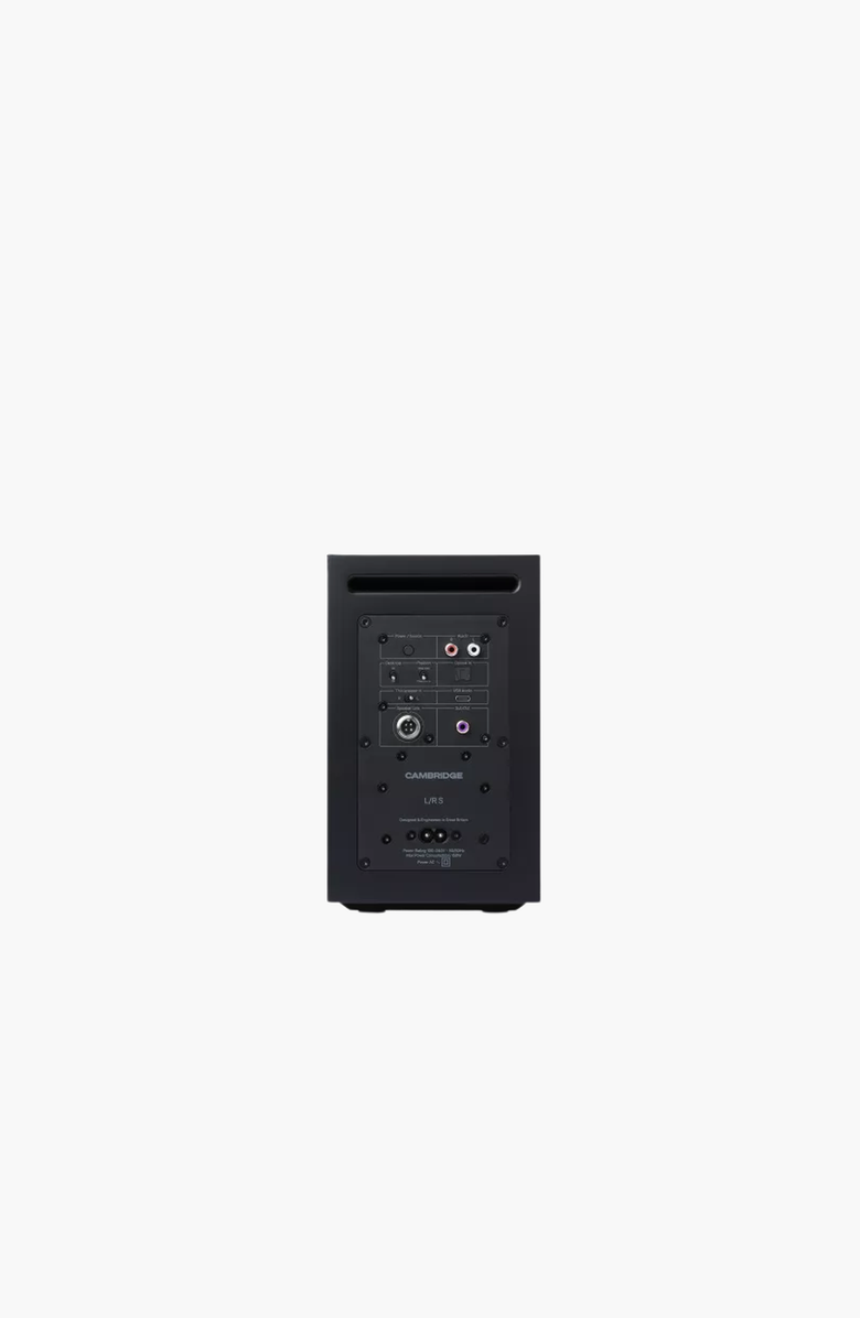Cambridge Audio L/R S Speakers, Alternate, color, Black