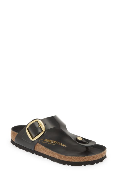 Gizeh Big Buckle Slide Sandal (Women)
