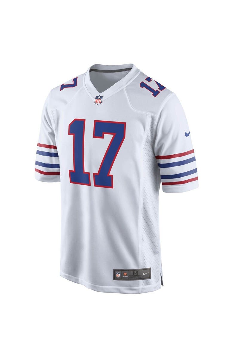 Nike Youth Nike Josh Allen White Buffalo Bills Game Jersey, Alternate, color, 