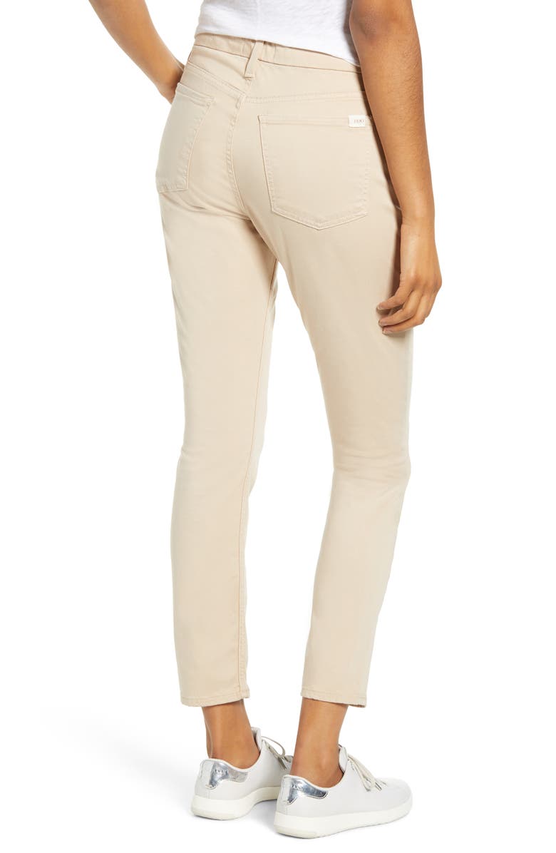 JEN7 by 7 For All Mankind Sateen Ankle Skinny Jeans, Alternate, color, 