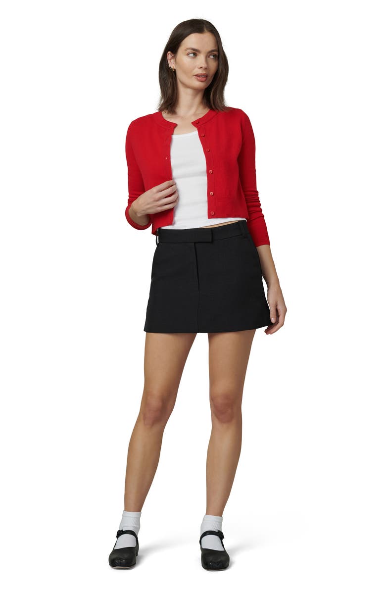Joe's The Tailored Miniskirt, Alternate, color, Black