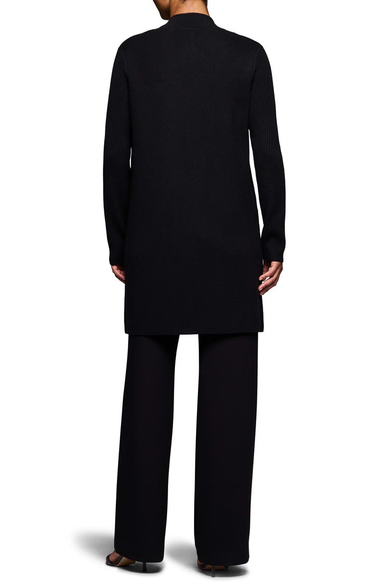 Juliette Wool & Cashmere Coat, Alternate, color, BLACK ONYX