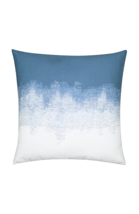 Artful Ombre Indoor 
Outdoor Woven Accent Pillow
