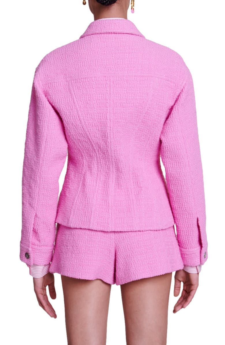 maje Valabar Tweed Jacket, Alternate, color,