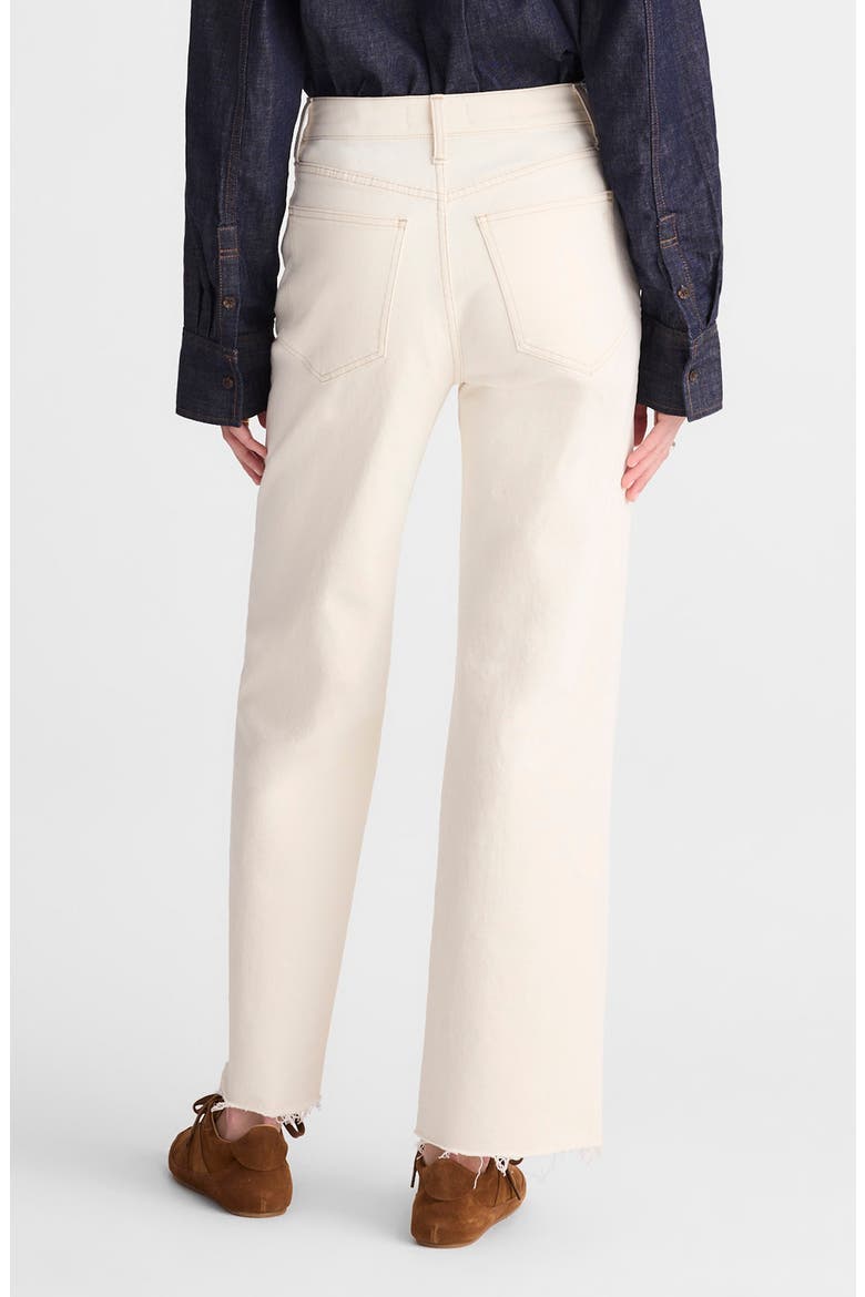 The Perfect Vintage Raw Hem Crop Wide Leg Jeans, Alternate, color, VINTAGE CANVAS