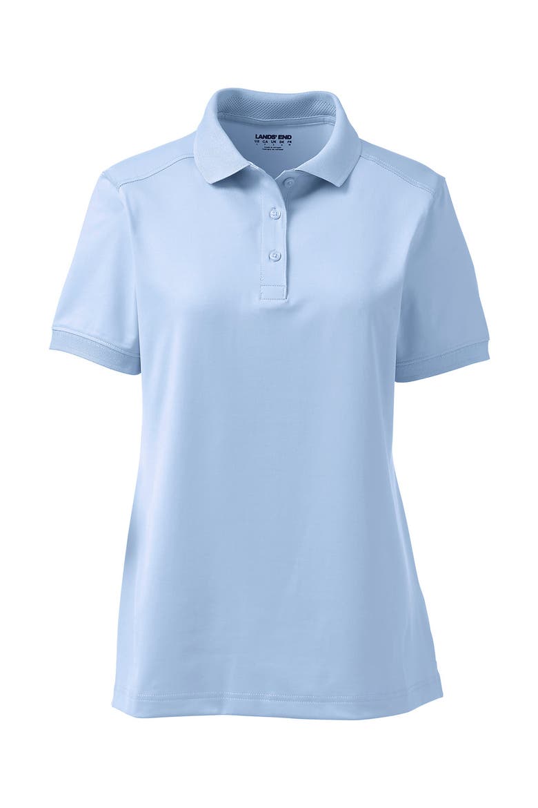 School Uniform Young  Short Sleeve Rapid Dry Polo Shirt, Alternate, color, Blue