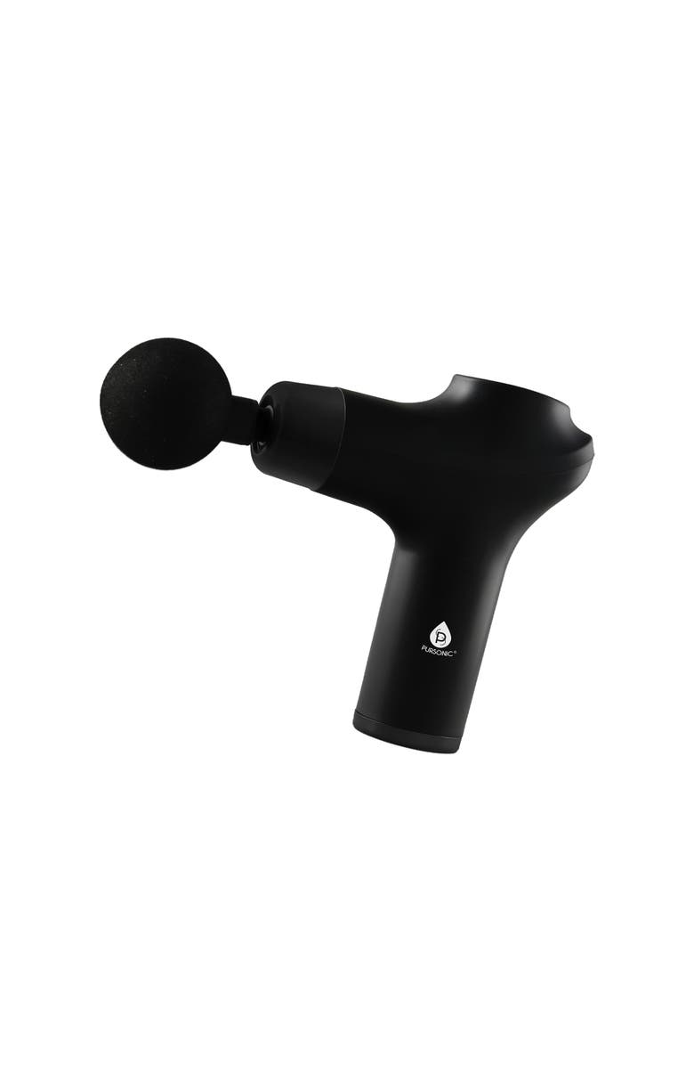 PURSONIC Cordless & Rechargeable Professional Massage Gun, Main, color, Black