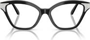 Swarovski 54mm Cat Eye Optical Glasses