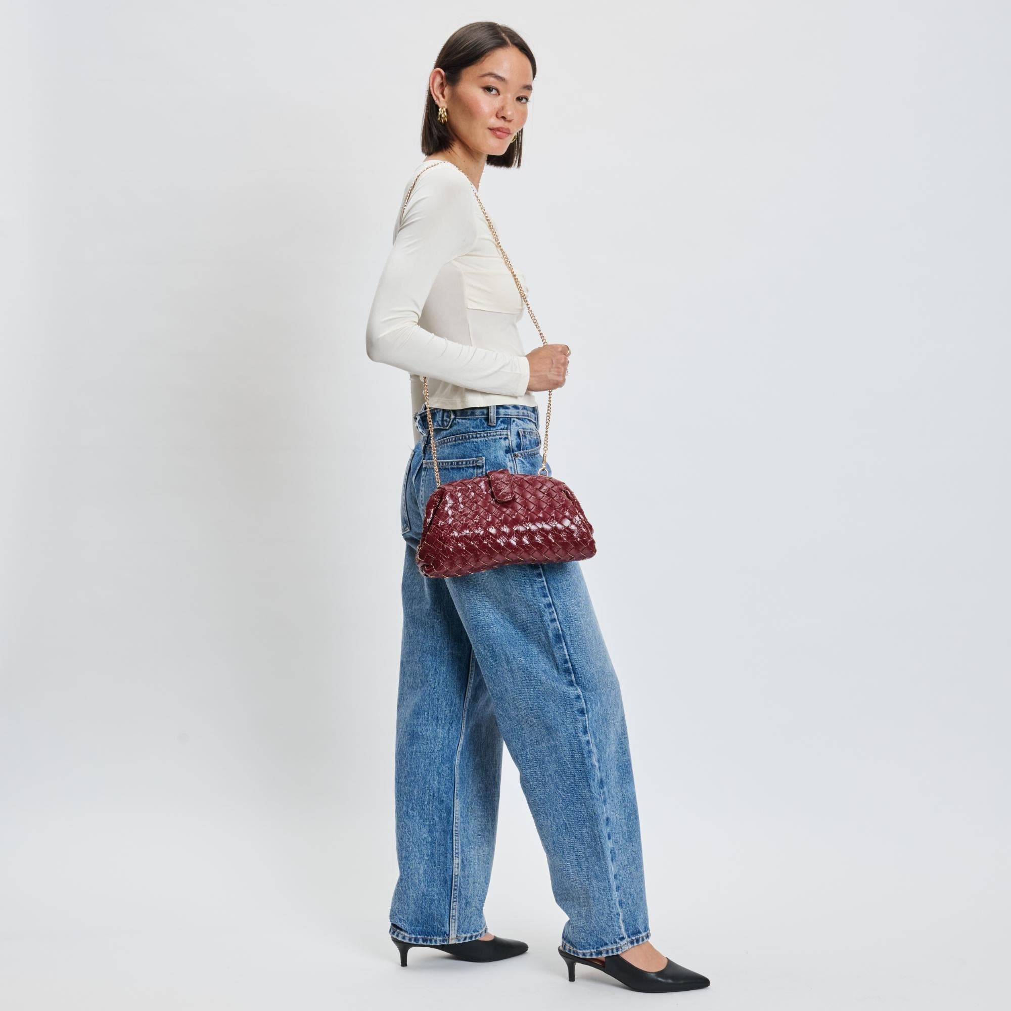 GiGi Crossbody, Alternate, color, Red