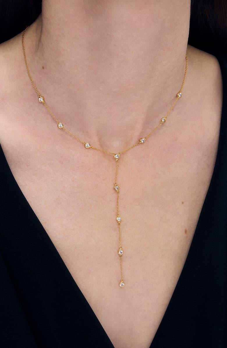 Dean Davidson Orsay Station Y-Necklace, Alternate, color, Clear Cz