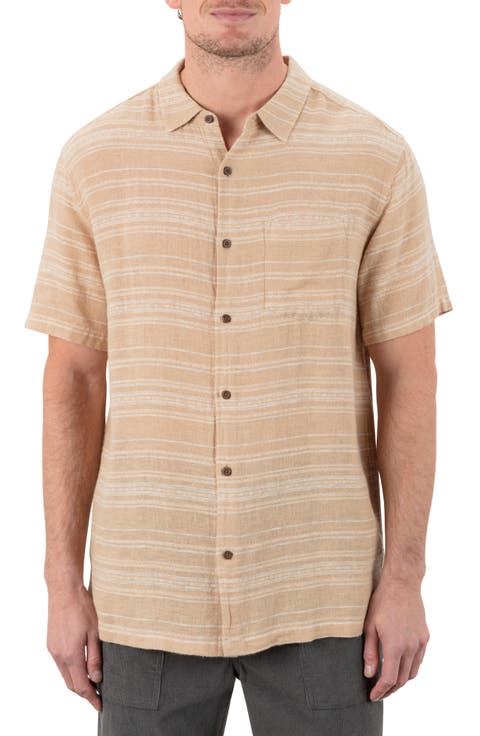 Oceanside Short Sleeve Button-Up Shirt