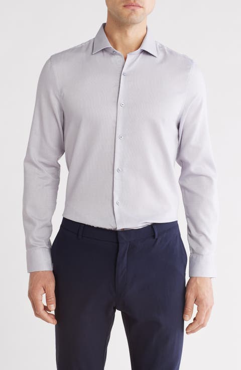 Sycamore Dobby Slim Dress Shirt