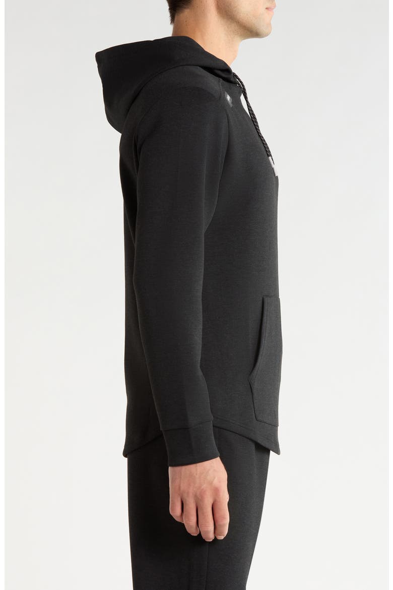 Hawthorne Tech Hoodie, Alternate, color, BLACK HEATHER