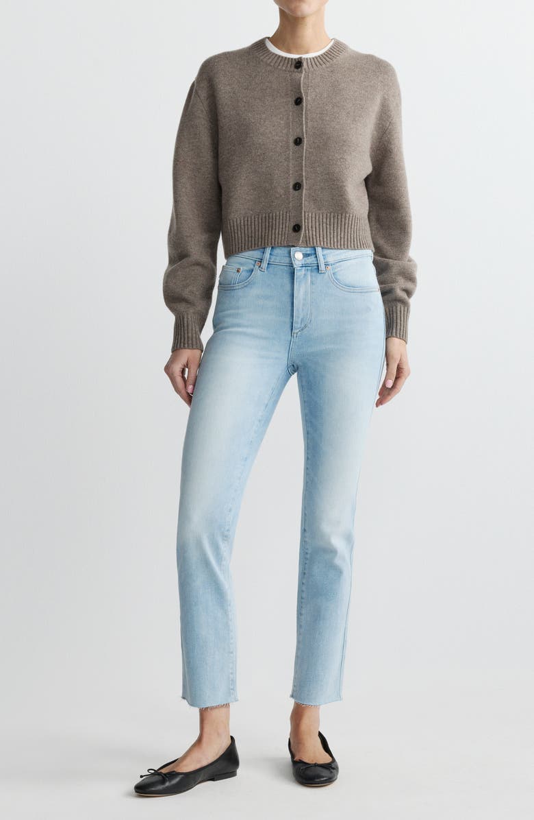 DL1961 Mara Instasculpt<sup>™</sup> Mid Rise Ankle Straight Leg Jeans, Alternate, color, Ocean