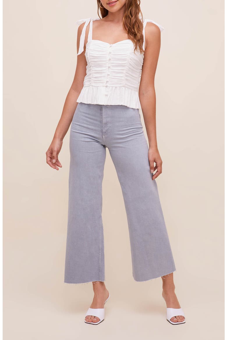 Duffy Sleeveless Top, Alternate, color, OFF WHITE