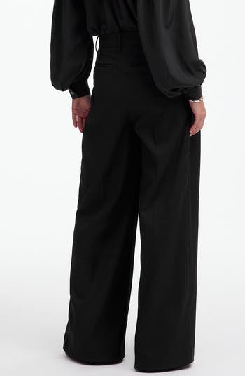The Harlow Superwide Leg Twill Pants
