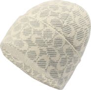 COACH Signature Monogram Wool Blend Beanie