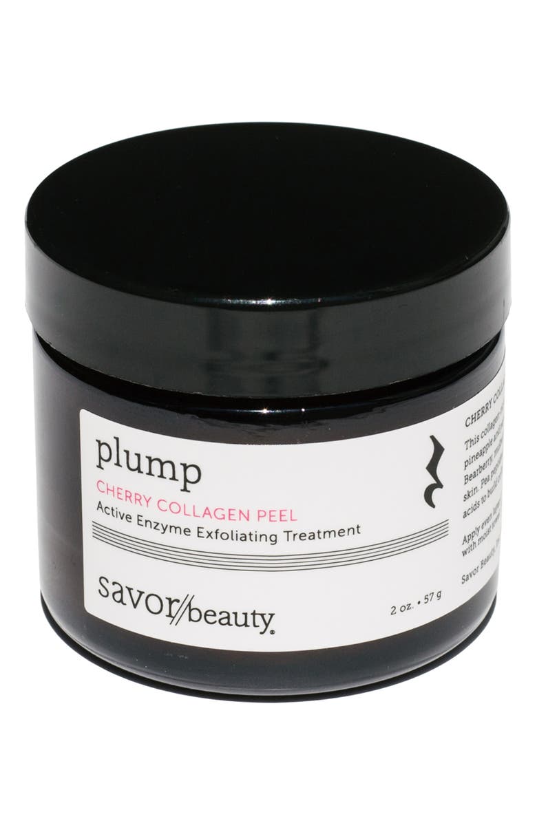 Savor Beauty Cherry Collagen Peel Active Enzyme Exfoliating Treatment, Main, color, 