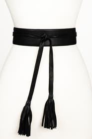Raina Belts Wrap Leather Belt