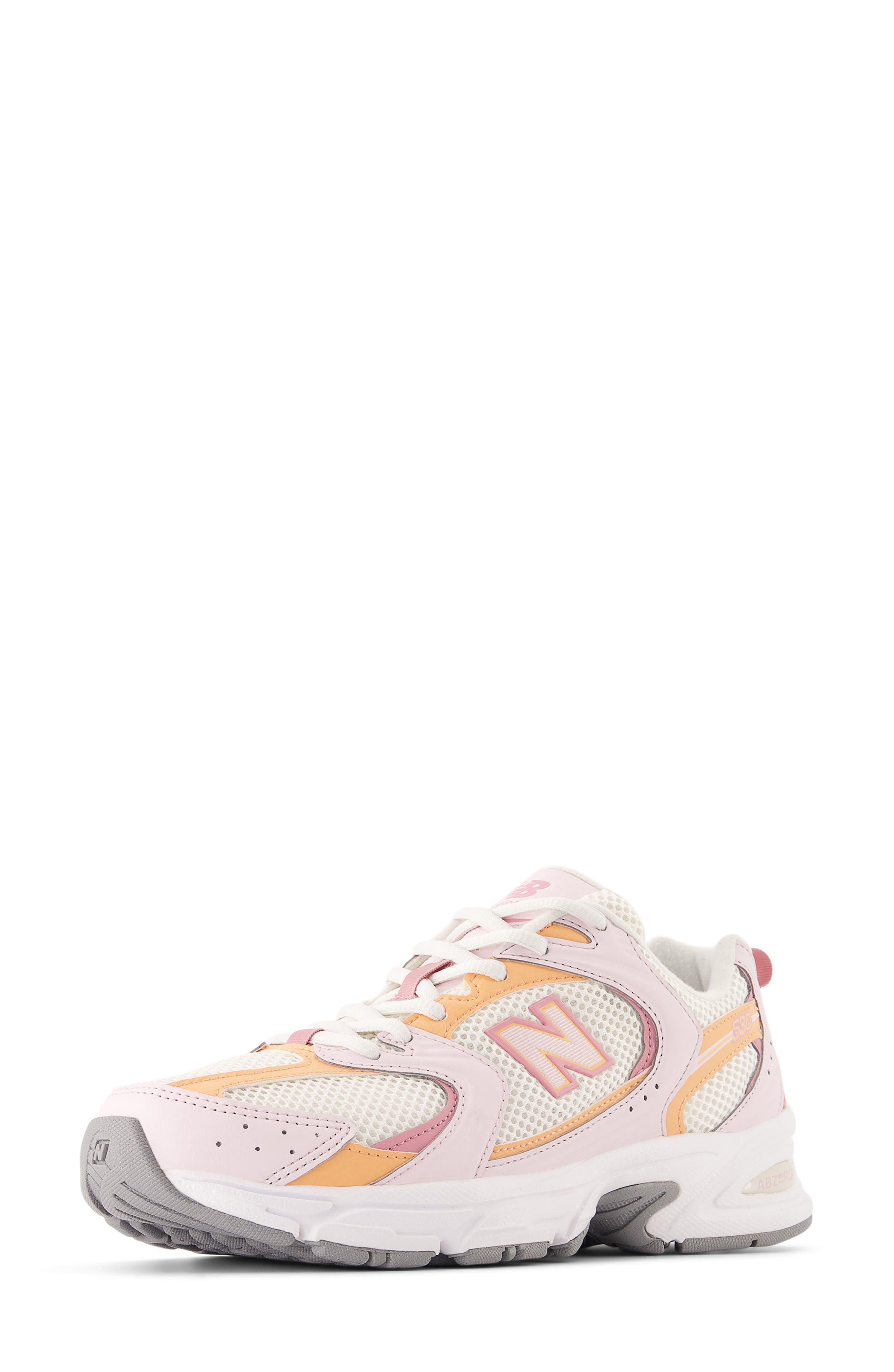 Gender Inclusive 530 Sneaker, Alternate, color, DRIED ORANGE/ PINK GRANITE