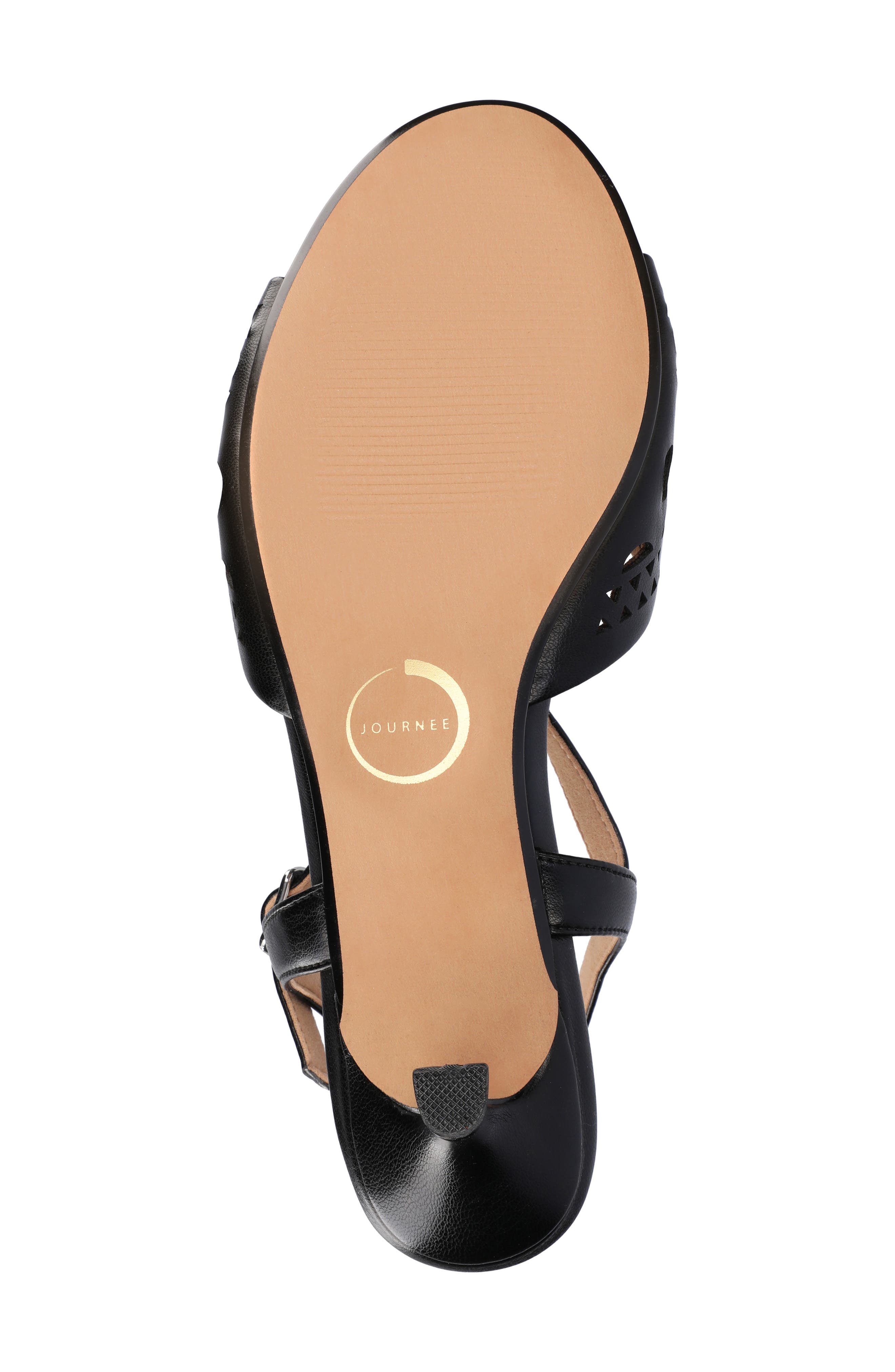 Journee Collection Jessly Ankle Strap Sandal, Alternate, color, 