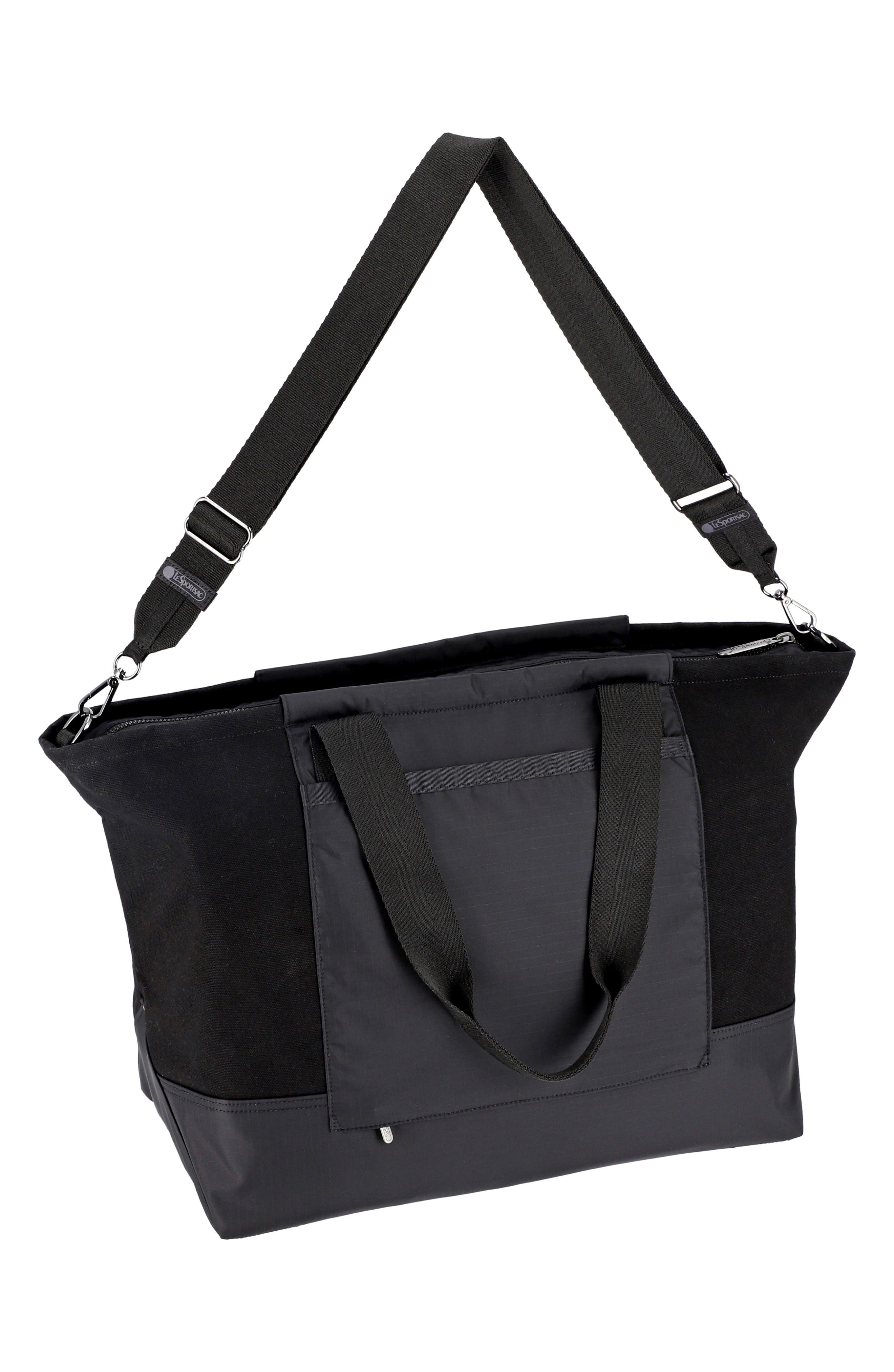 LeSportsac Canvas E/W Nylon Tote Bag, Alternate, color, 