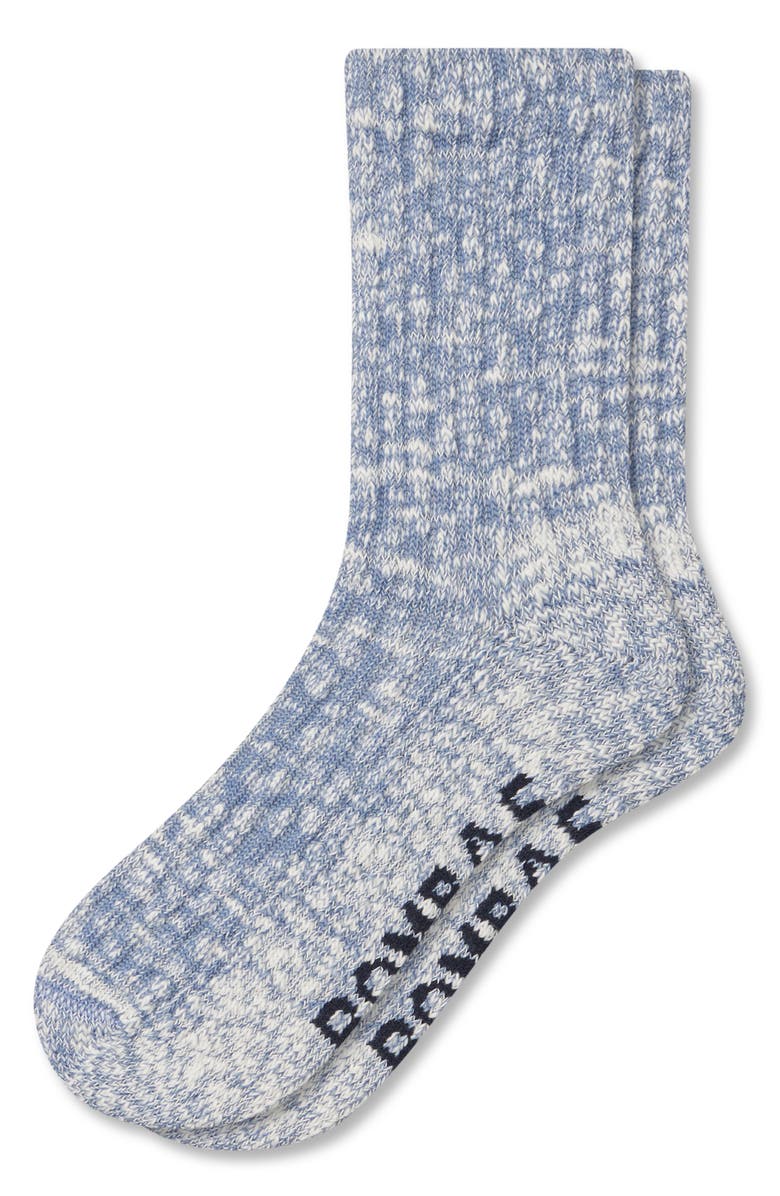 Bombas Ragg Randomfeed Crew Socks, Alternate, color, Blue Smoke