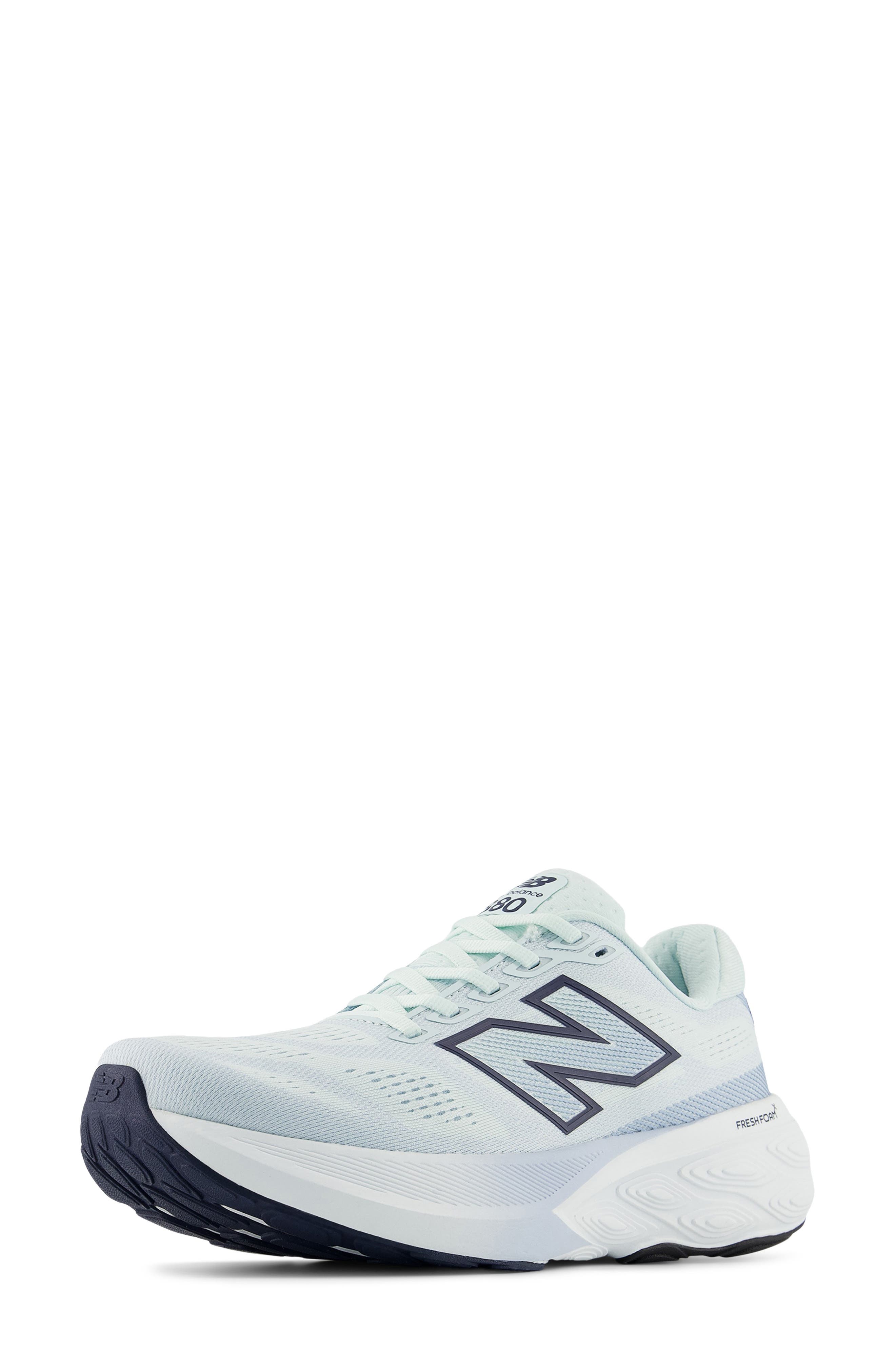 New Balance Fresh Foam X 880 v15 Running Shoe, Alternate, color, Glint Blue/ Nb Navy
