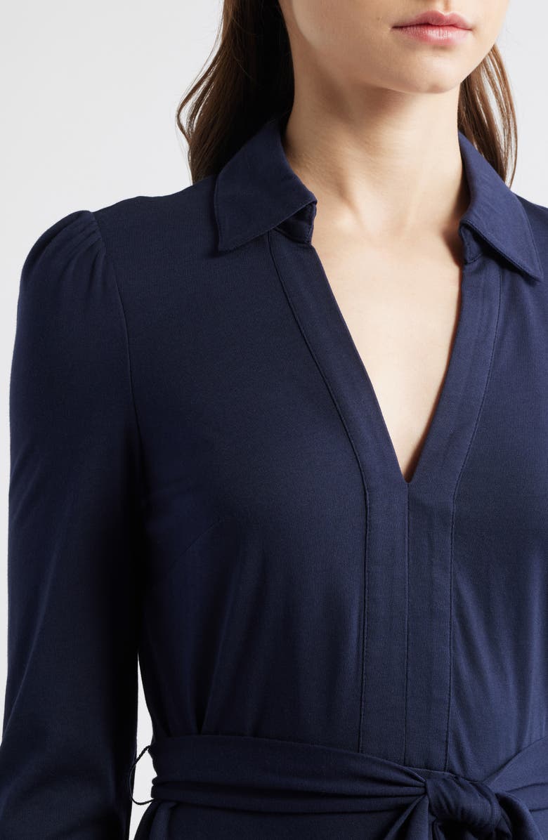 Boden Imogen Long Sleeve Dress, Alternate, color, Navy