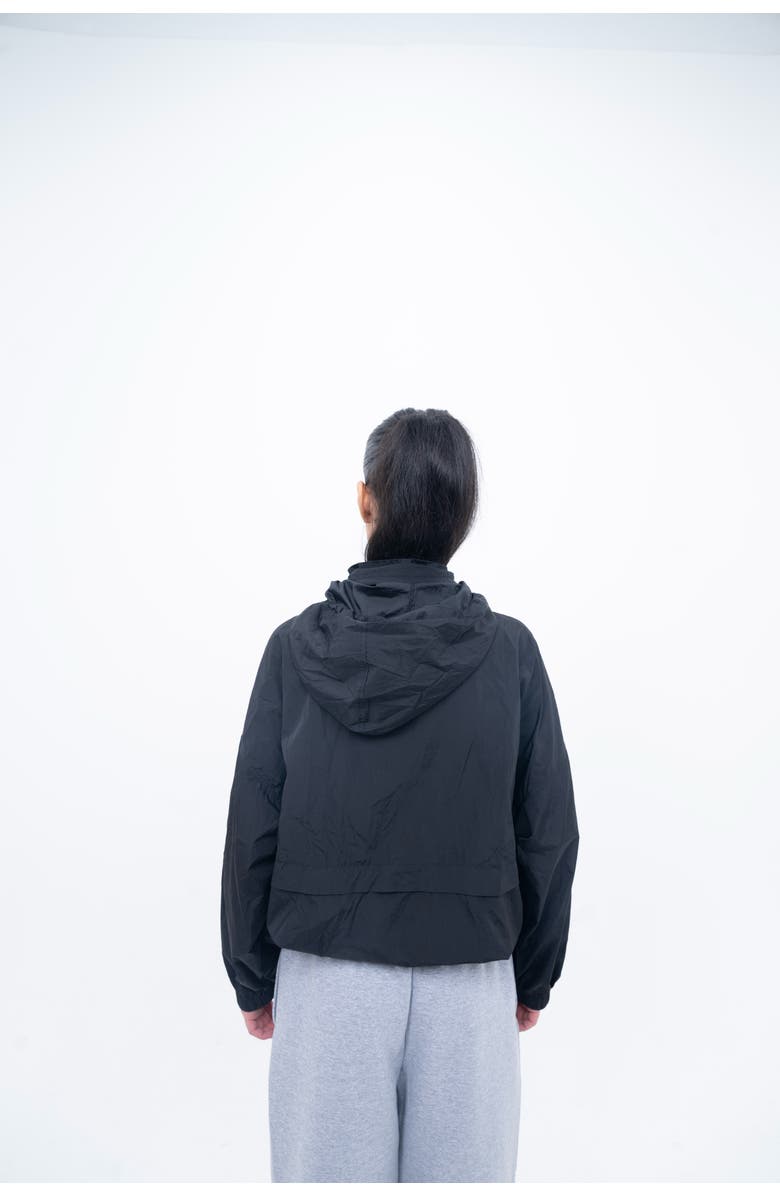 THE BALLET TB Classic Windbreaker, Alternate, color, Black