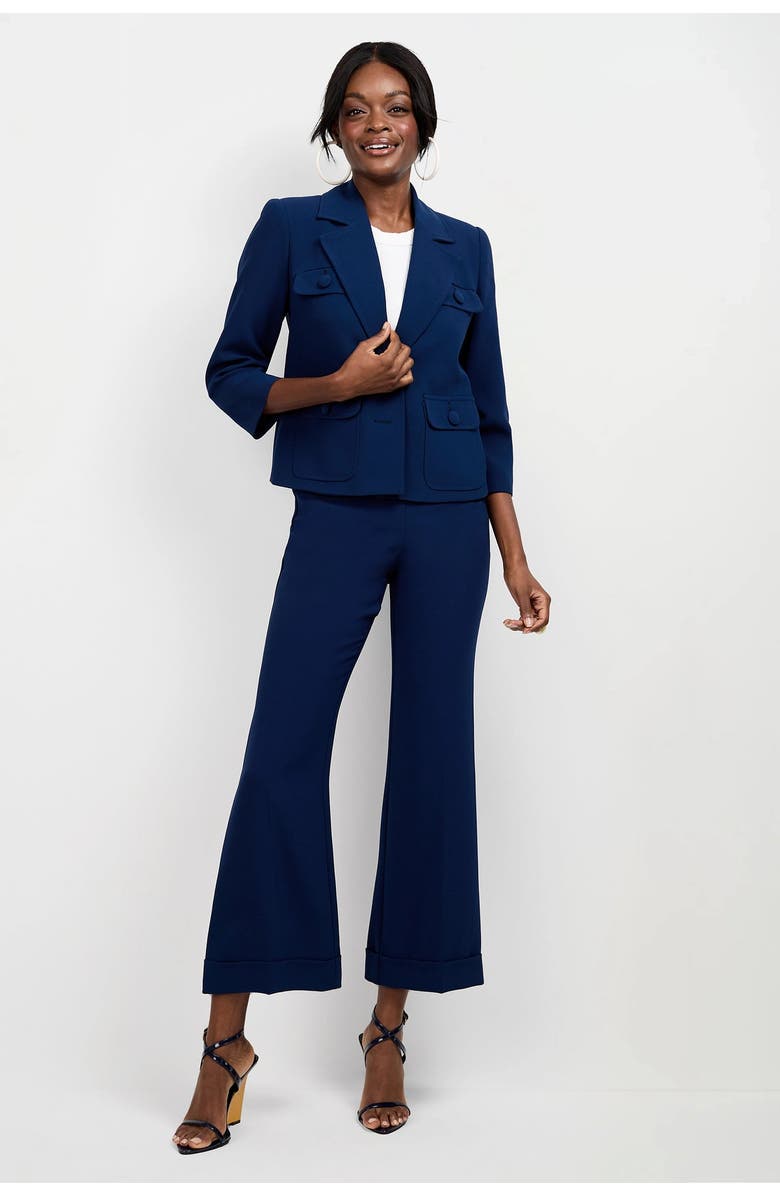 Trina Turk Bicocca Jacket, Alternate, color, Ink